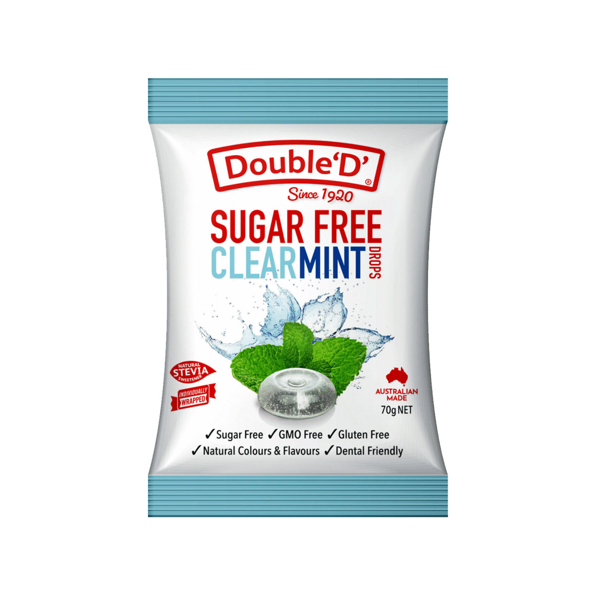 Product Double D Sugar Free Clear Mints