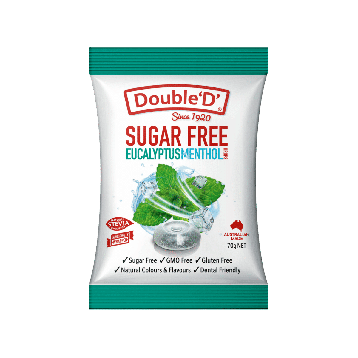 Product Double D Sugar Free Eucalyptus Menthol Drops