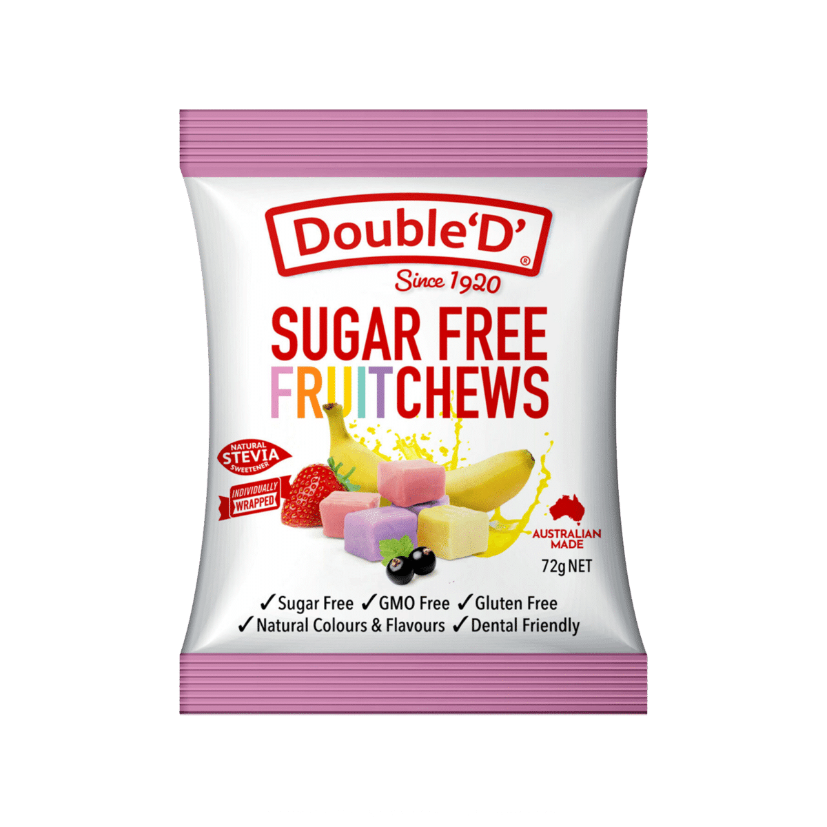 Product Double D Sugar Free Fruit Chews